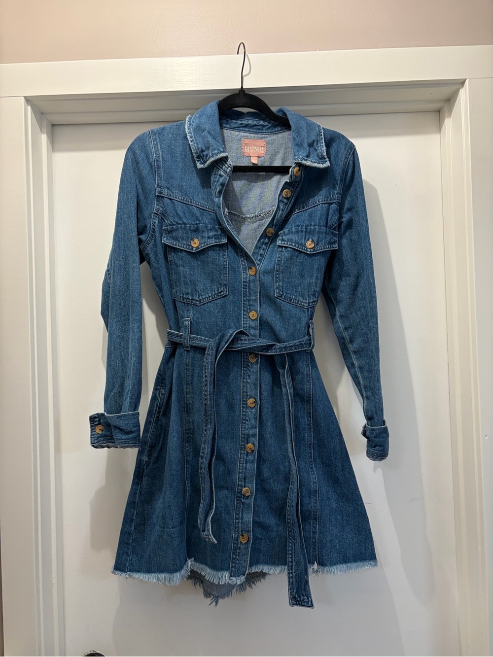 Show Me Your MuMu Denim Dress